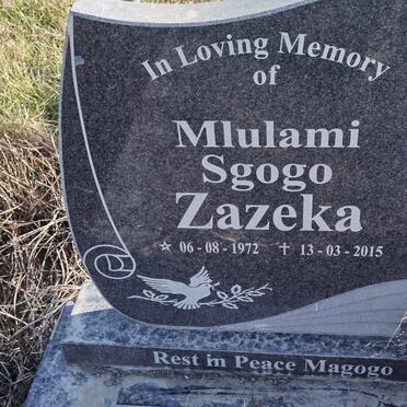 ZAZEKA Mlulami Sgogo 1972-2015