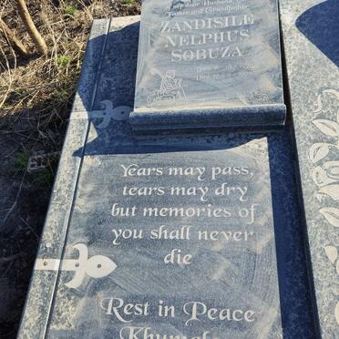 SOBUZA Zandisile Nelphus 1930-2002 &amp; Nomsebenzi Olga 1932-2016