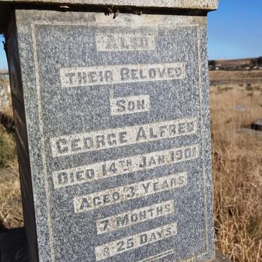 SPARG George Alfred -1901