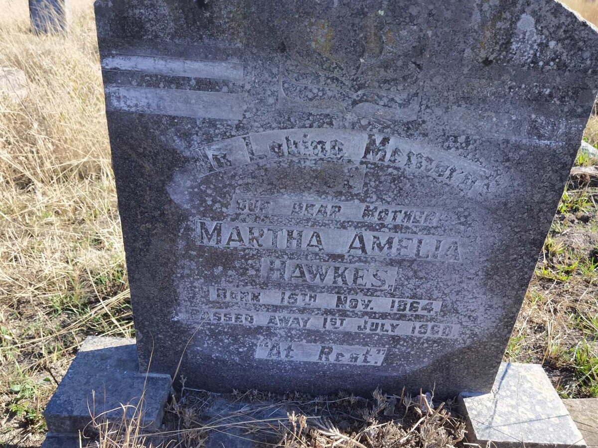 HAWKES Martha Amelia 1864-1960