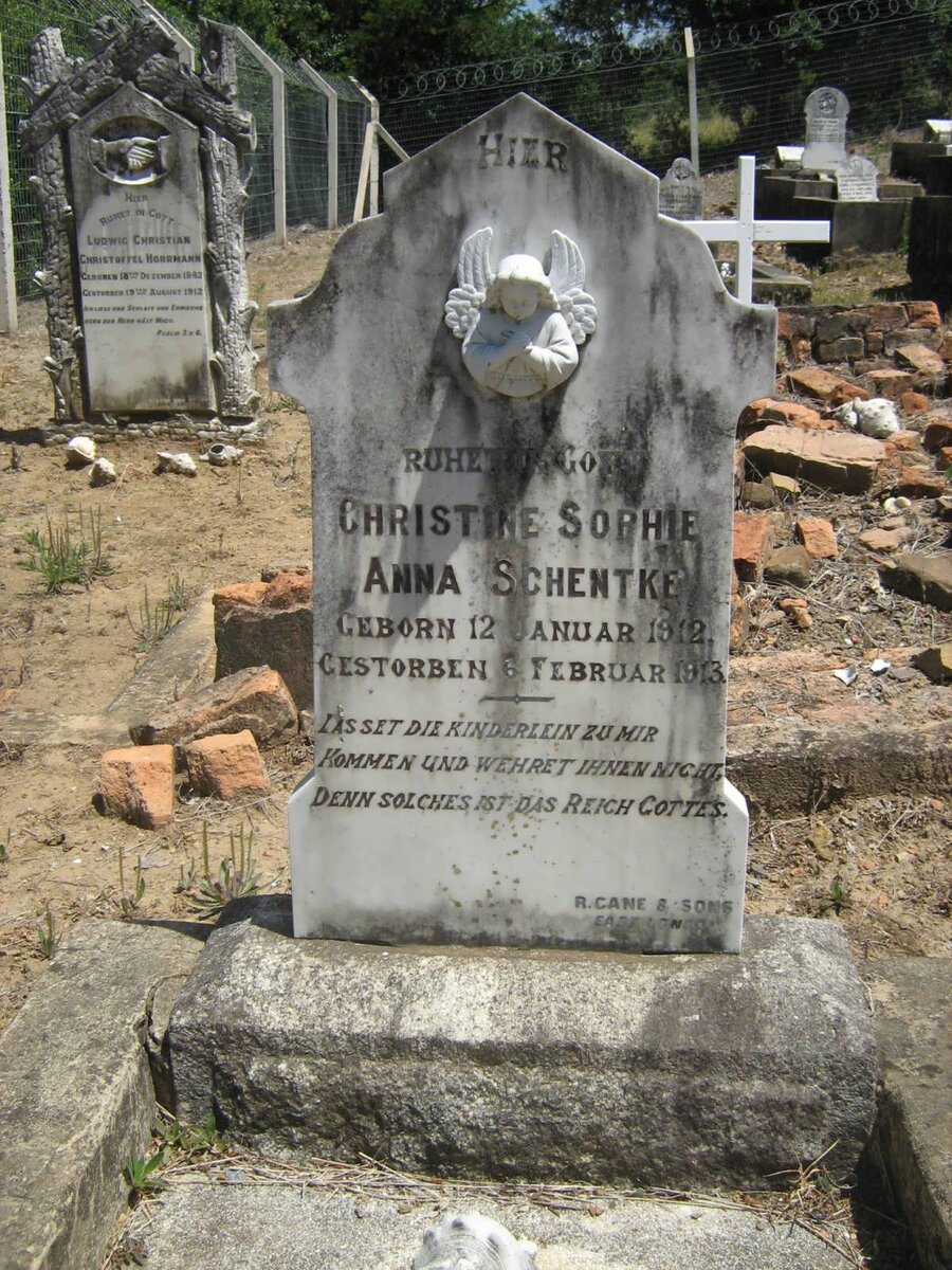 SCHENTKE Christine Sophie Anna 1912-1913