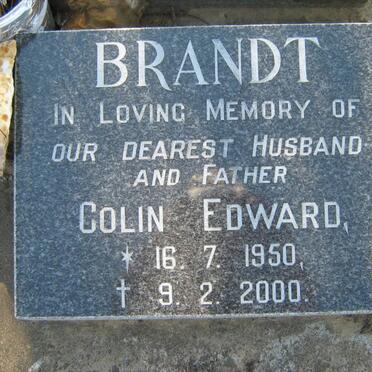 BRANDT Colin Edward 1950-2000