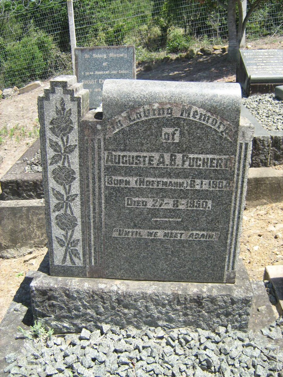 PUCHERT Auguste A.B. nee HOFFMANN 1904-1950