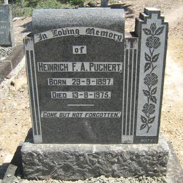 PUCHERT Heinrich F.A. 1897-1975