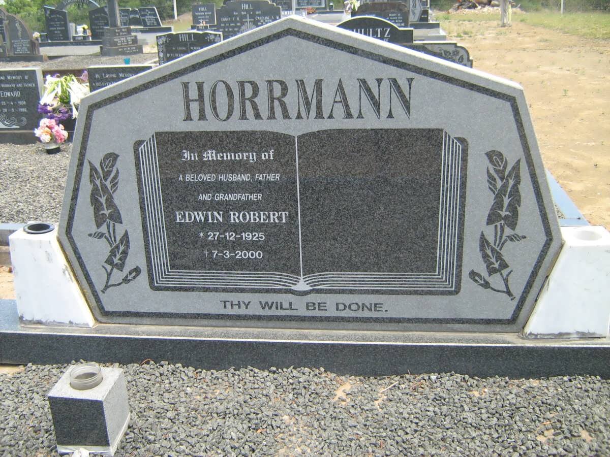 HORRMANN Edwin Robert 1925-2000