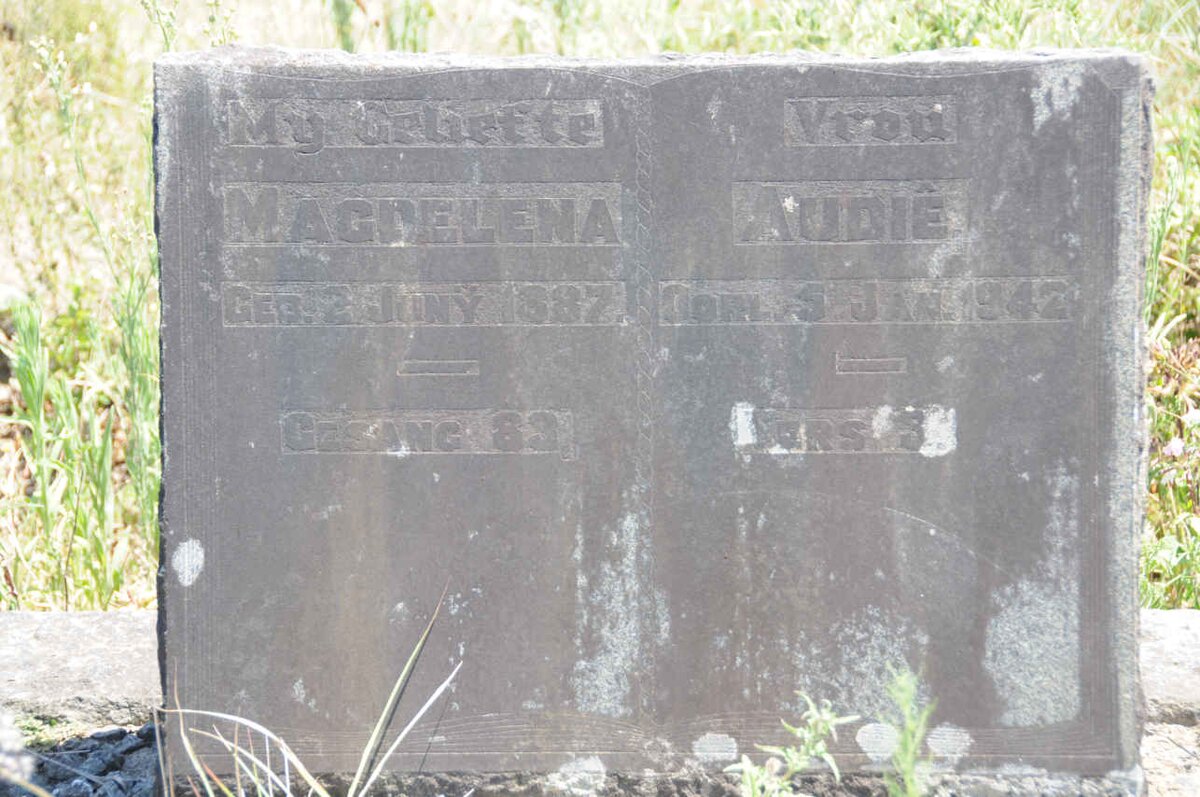 AUDIE Magdelena 1887-1942