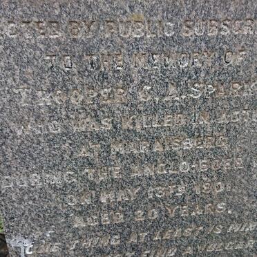 SPARKS Cecil Arthur -1901