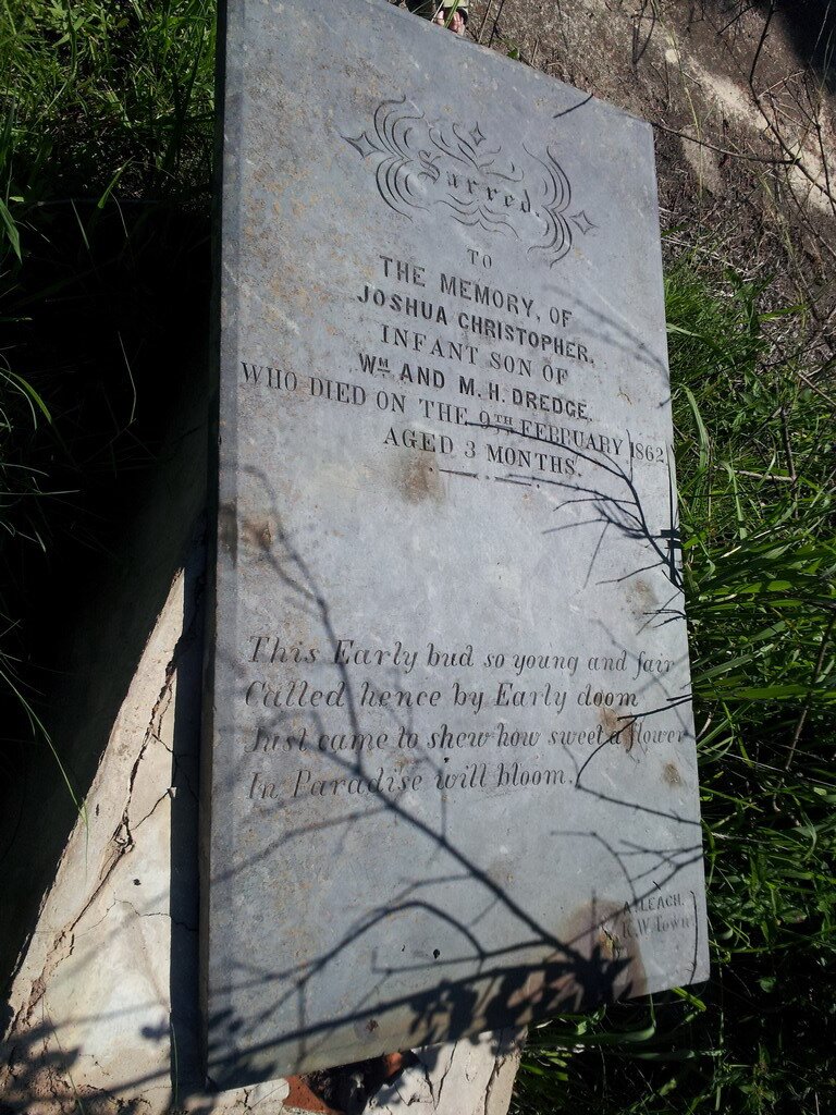 DREDGE Joshua Christopher -1862