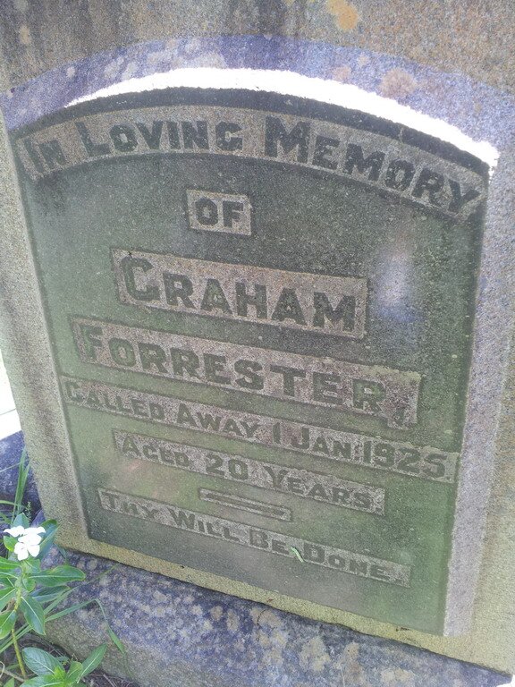 FORRESTER Graham -1925