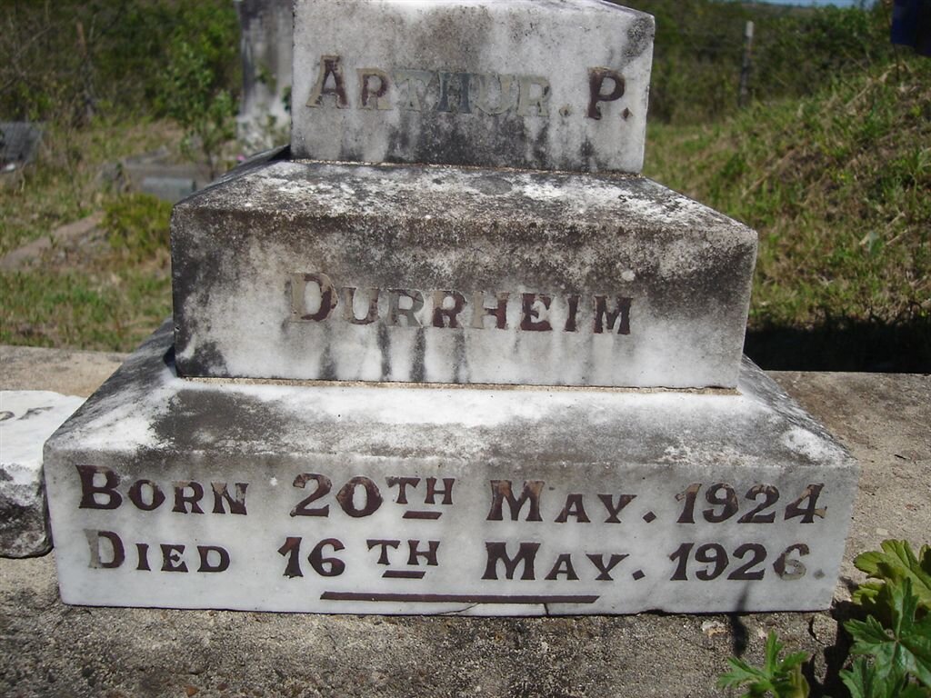 DURRHEIM Arthur P. 1924-1926