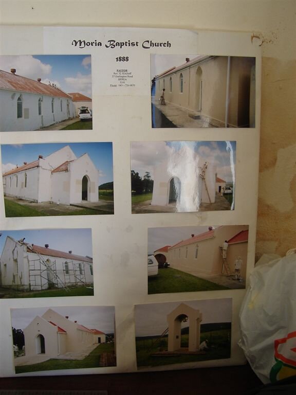 1. Moria Baptist Church - photo collage