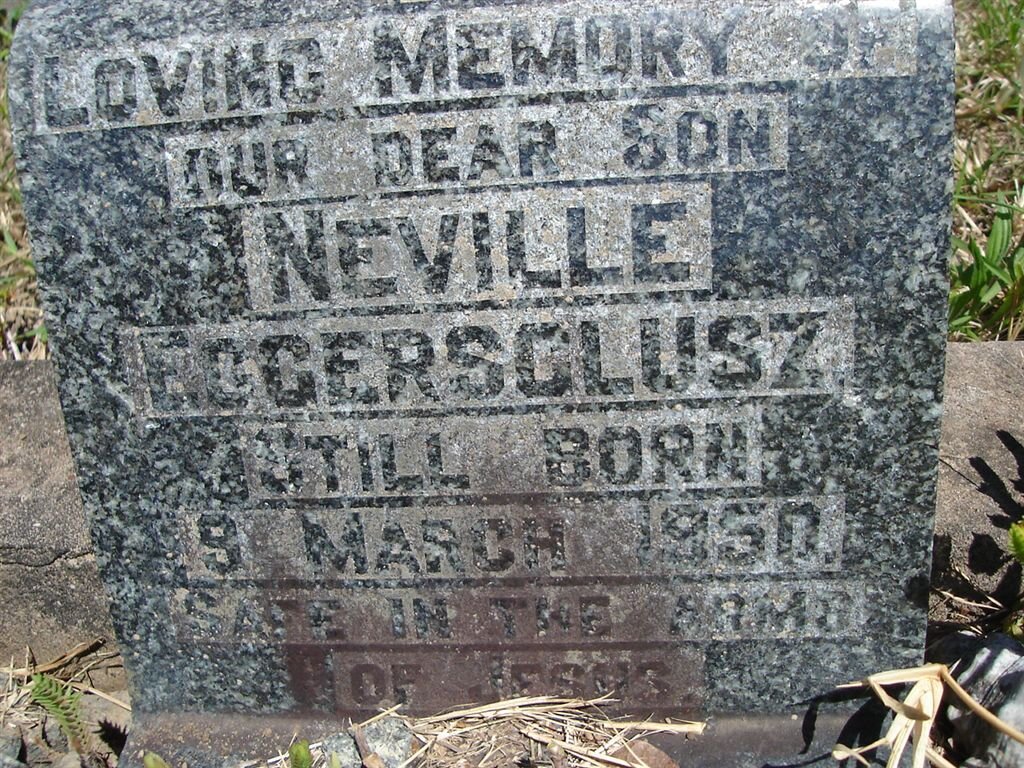 EGGERSGLUSZ Neville 1950-1950