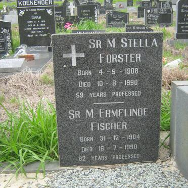 FORSTER Stella 1908-1990 :: FISCHER Ermelinde 1904-1990