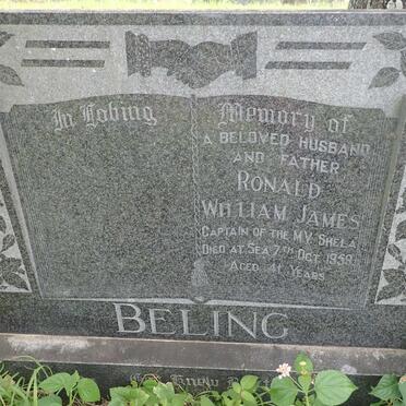 BELING Ronald William James -1959