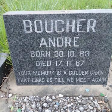 BOUCHER Andre 1983-1987