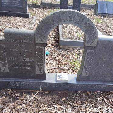 BOSCH Elias Paulus 1933-1961