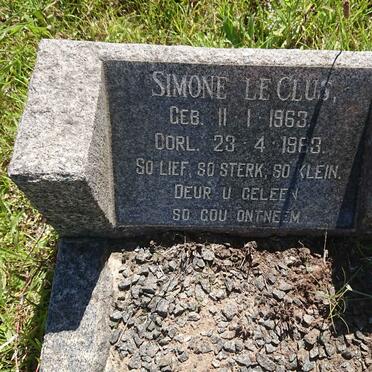 CLUS Simone, le 1963-1963
