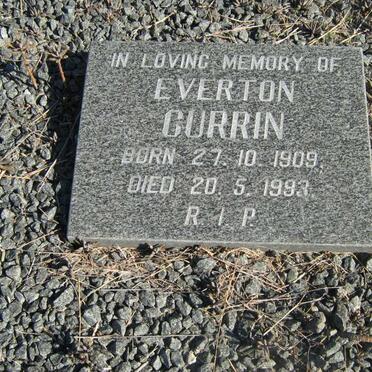 CURRIN Everton 1909-1993