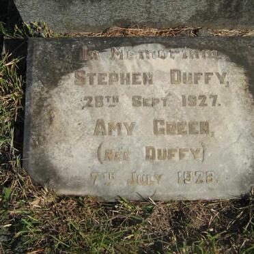 DUFFY Stephen -1927 :: GREEN Amy nee DUFFY -1928