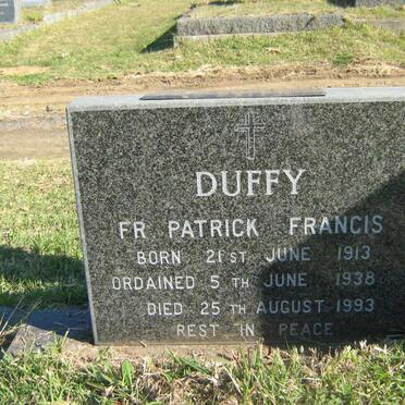 DUFFY Patrick Francis 1913-1993