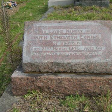EDKINS Ruth Ethelwyn -1941