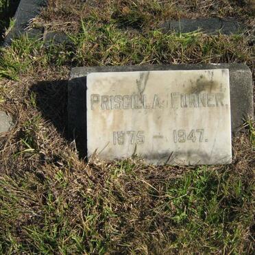 FURNER Priscilla 1875-1947