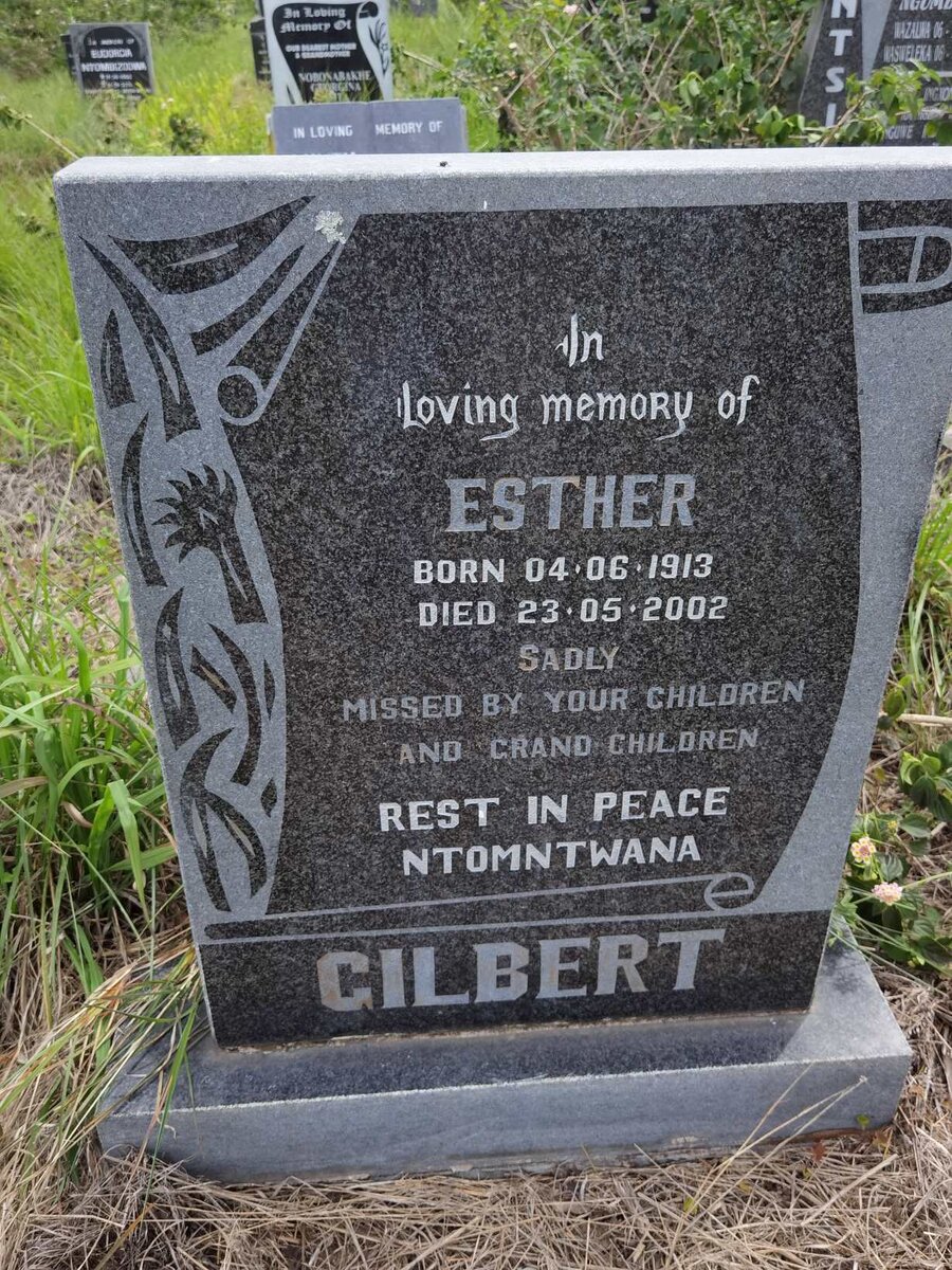 GILBERT Esther 1913-2002