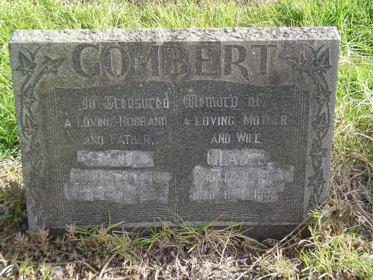 GOMBERT Stanley 1900-1965 &amp; Gladys 1901-1986