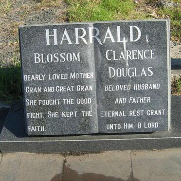 HARRALD Clarence Douglas &amp; Blossom 