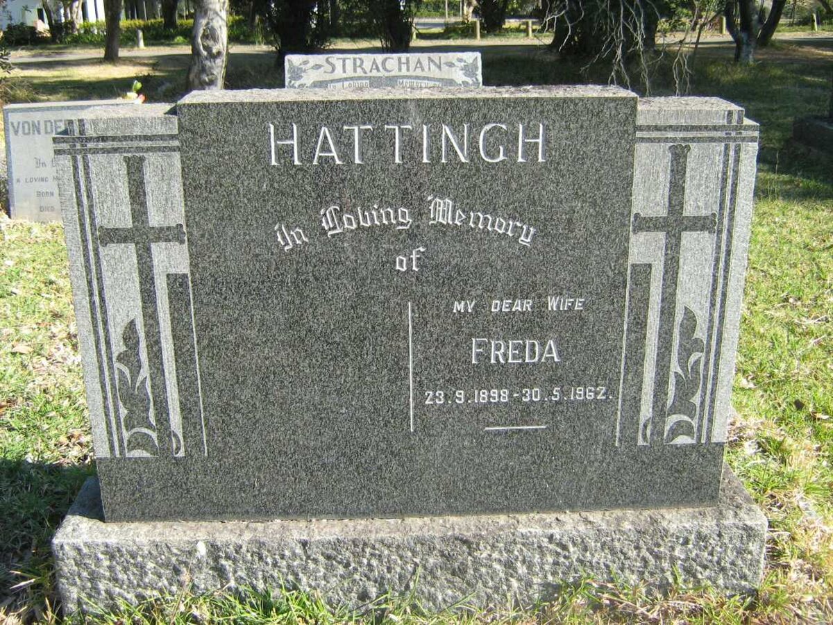 HATTINGH Freda 1898-1962