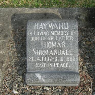 HAYWARD Thomas Normandale 1907-1995