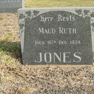 JONES Maud Ruth -1934