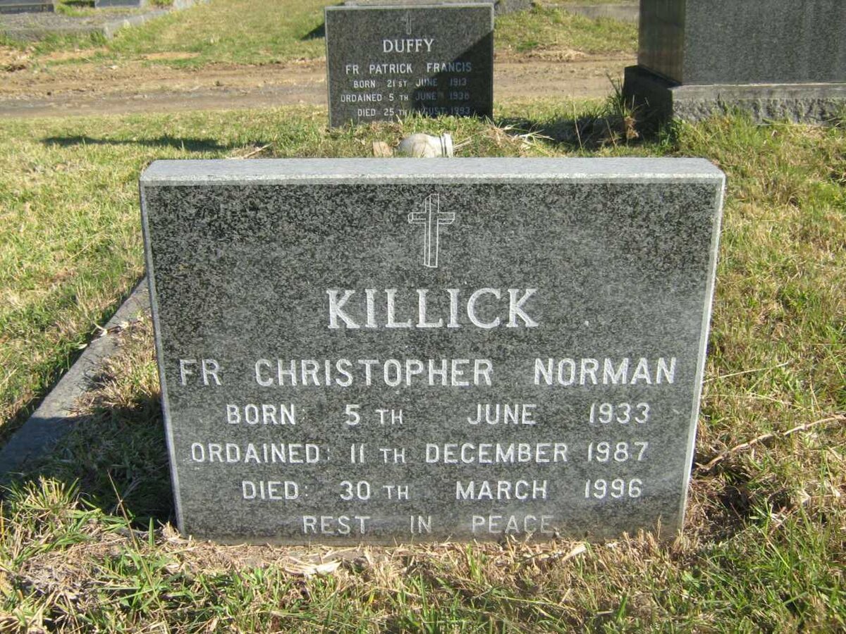 KILLICK Christopher Norman 1933-1996