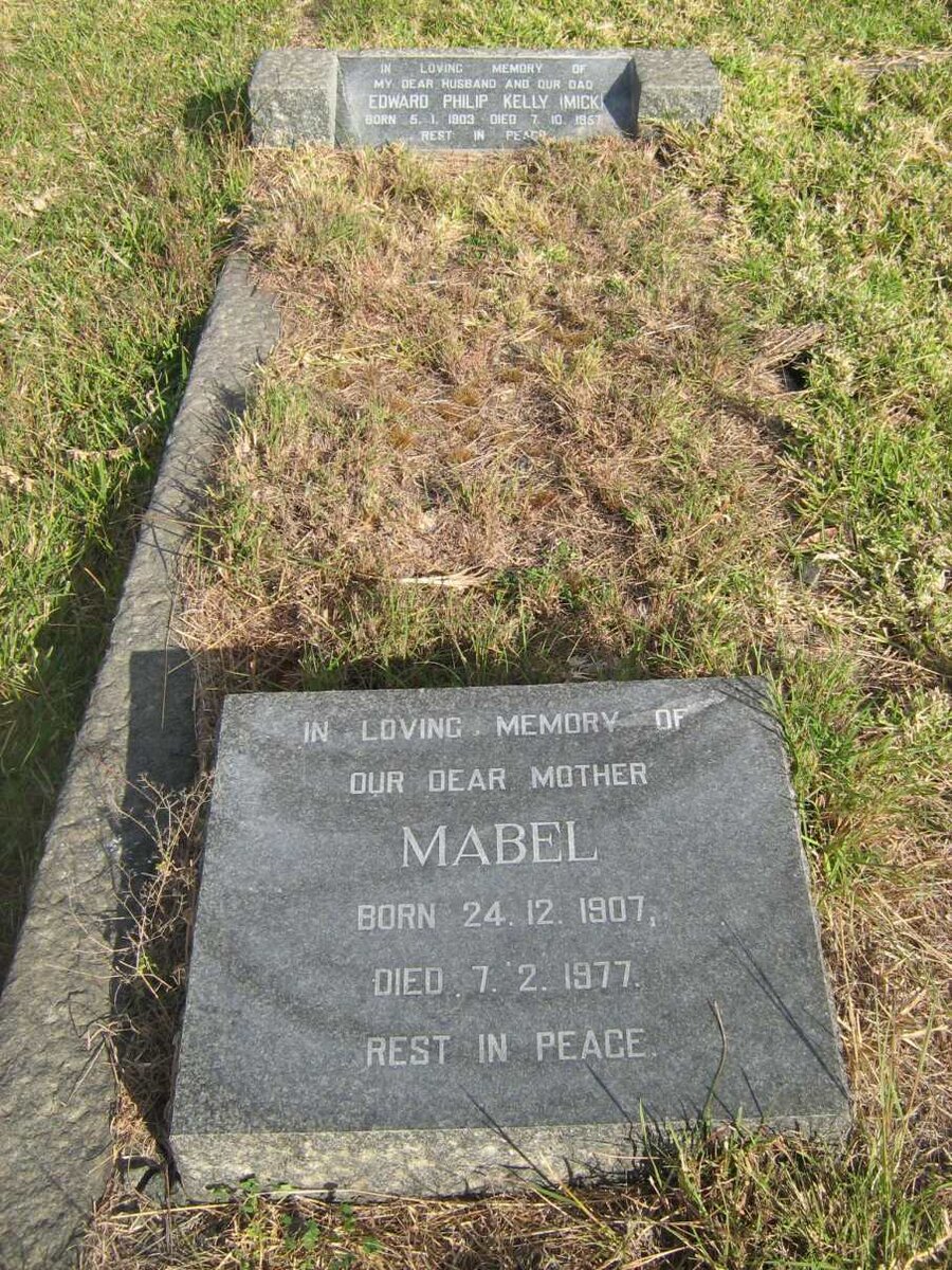 KELLY Edward Philip 1903-1957 &amp; Mabel 1907-1977