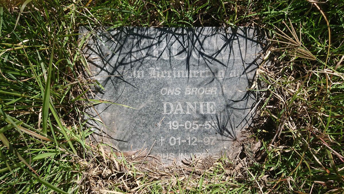 KRUGER Danie 1955-1997