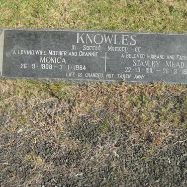 KNOWLES Stanley Mead 1911-1963 &amp; Monica 1908-1984