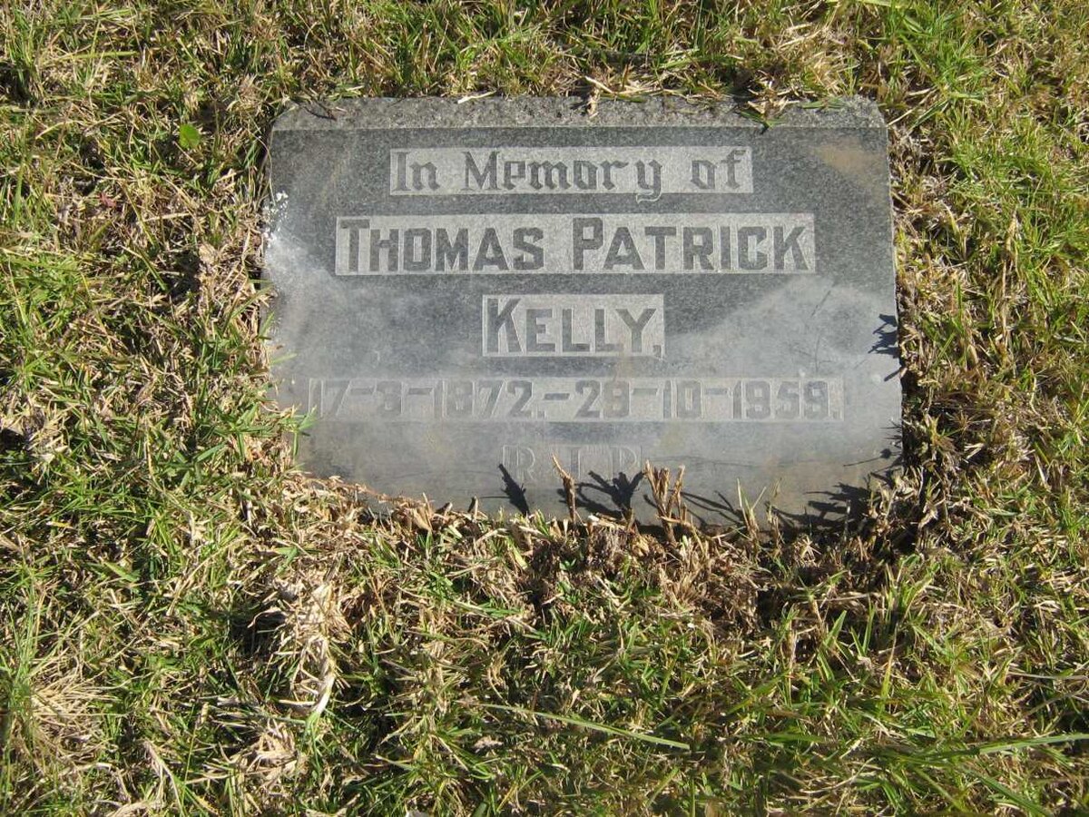 KELLY Thomas Patrick 1872-1959