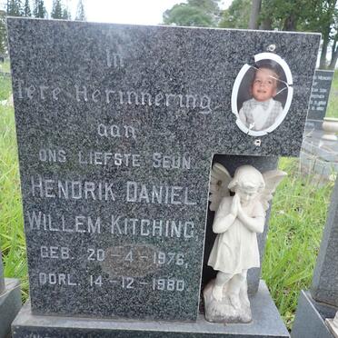 KITCHING Hendrik Daniel Willem 1976-1980