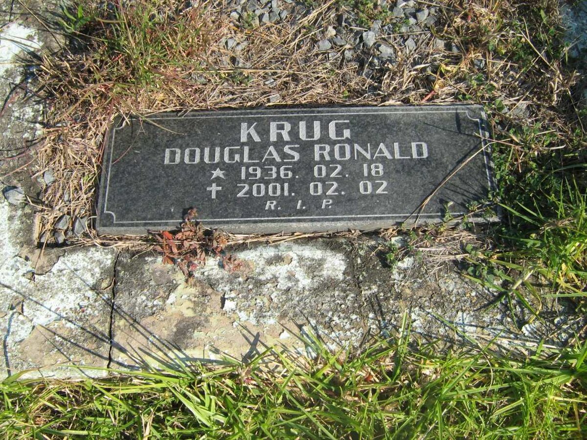 KRUG Douglas Ronald 1936-2001