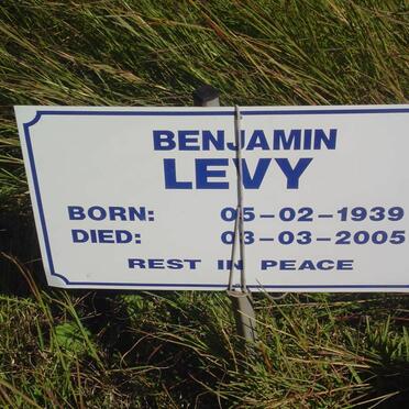 LEVY Benjamin 1939-2005