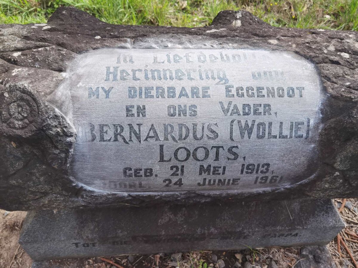 LOOTS Bernardus 1913-1961