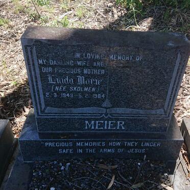 MEIER Linda Marie nee SKOLMEN 1949-1984