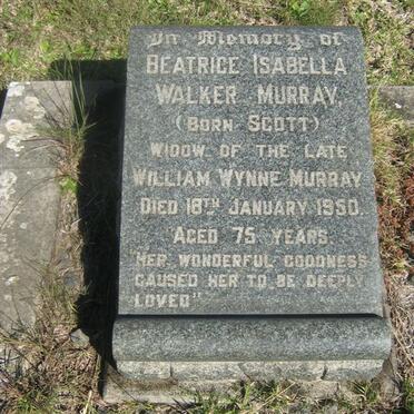 MURRAY Beatrice Isabella Walker nee SCOTT -1950