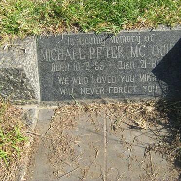 McQUIRK Michael Peter 1953-1959