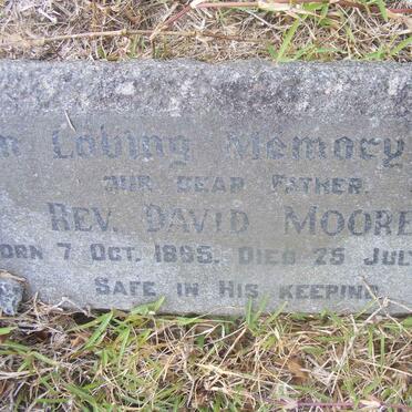 MOORE David 18?5-1950
