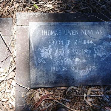 NOWLAN Thomas Owen 1944-1985