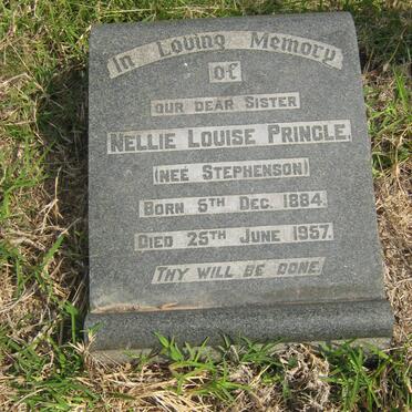 PRINGLE Nellie Louise nee STEPHENSON 1884-1957