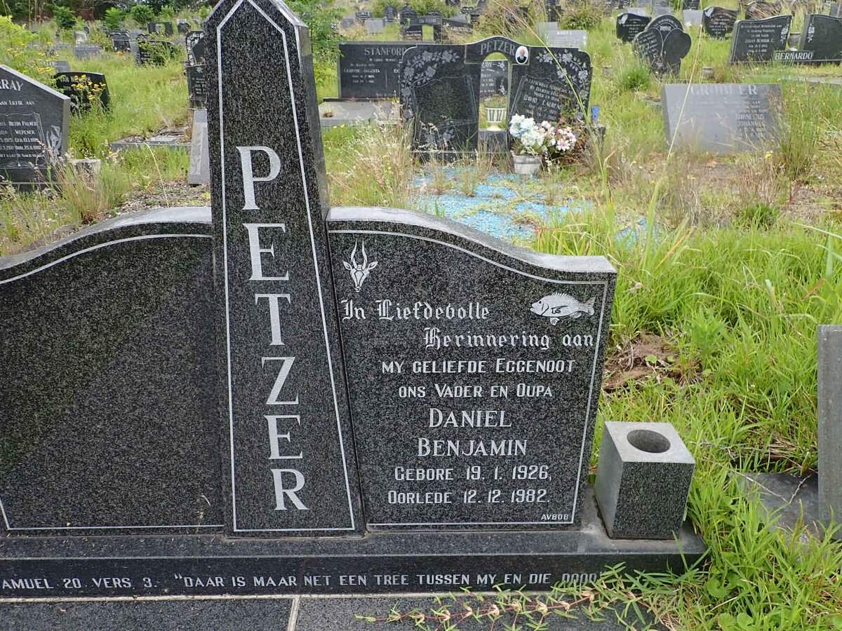 PETZER Daniel Benjamin 1926-1982