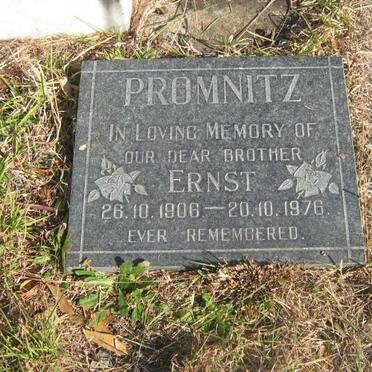 PROMNITZ Ernst 1906-1976