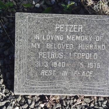 PETZER Petrus Leopold 1940-1976